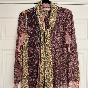 New never been worn paisley blouse by Soft Surroundings.